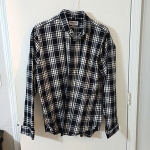 Express Men's Fitted Button Up Shirt